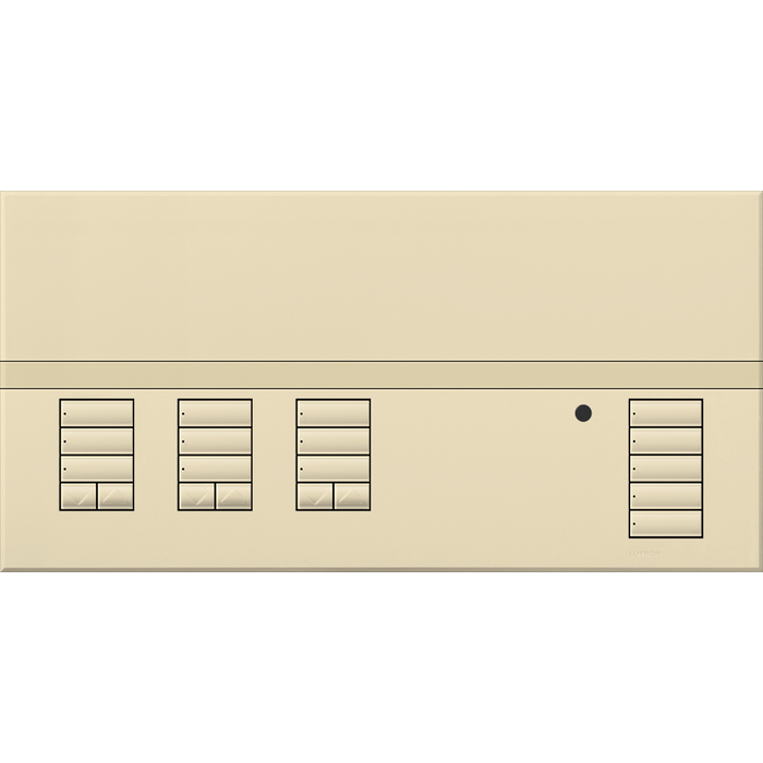 Lutron GRAFIK Eye QS Faceplate Kit - 3 Shades | QSGFP