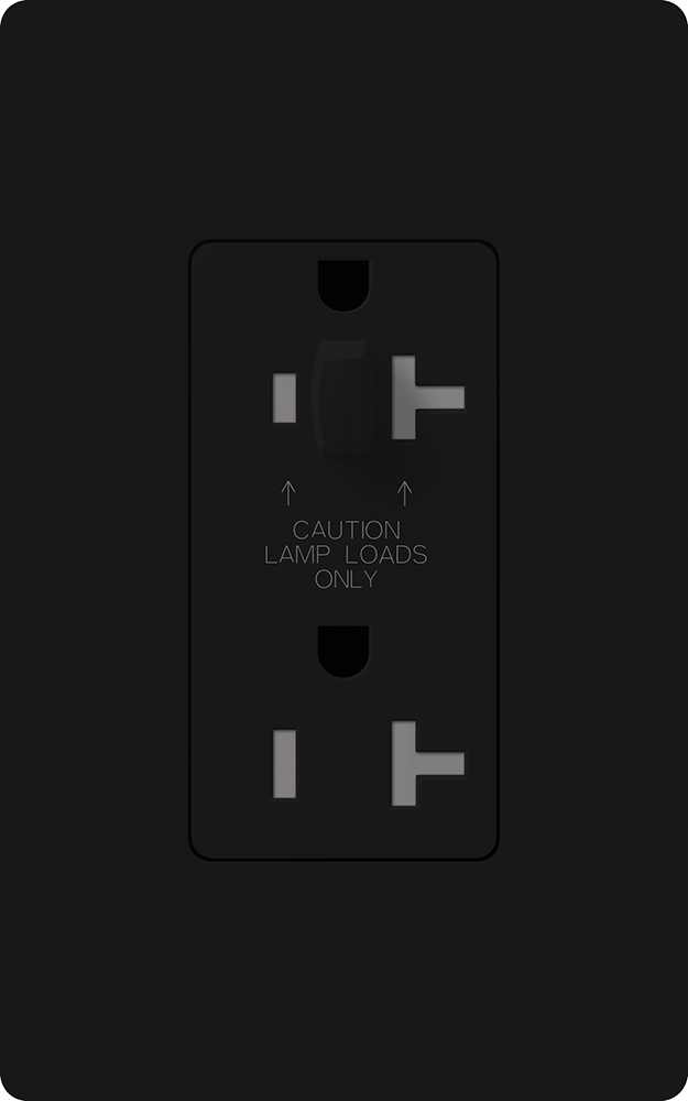 Lutron Half Dimming Tamper-Resistant Receptacles - 15A 120/125V | CAR-15-HDTR-XX