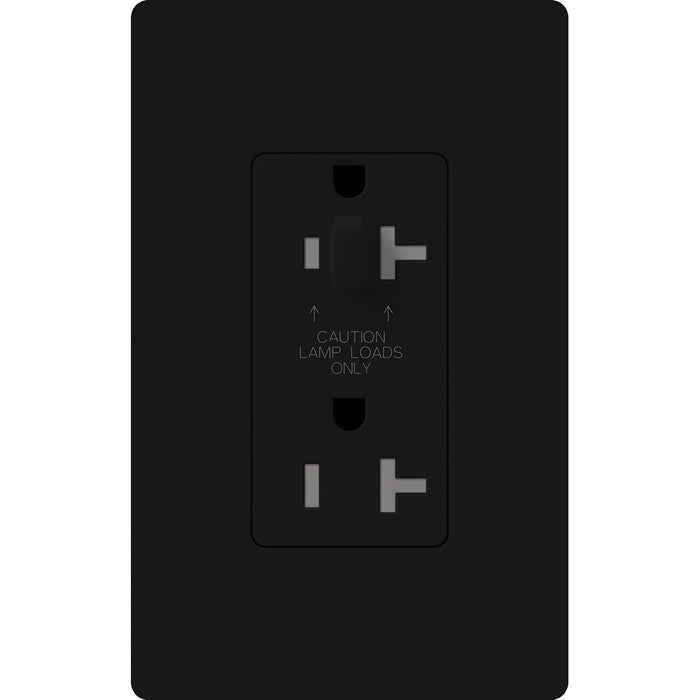 Lutron Half Dimming Tamper-Resistant Receptacles - Satin Color 15A 120/125V | SCR-15-HDTR-XX