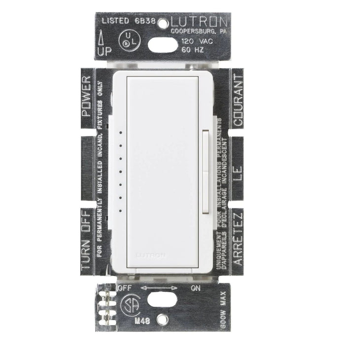 Lutron Maestro 1000W Dimmer - Incandescent/Halogen Only | MA-1000-XX-CSA
