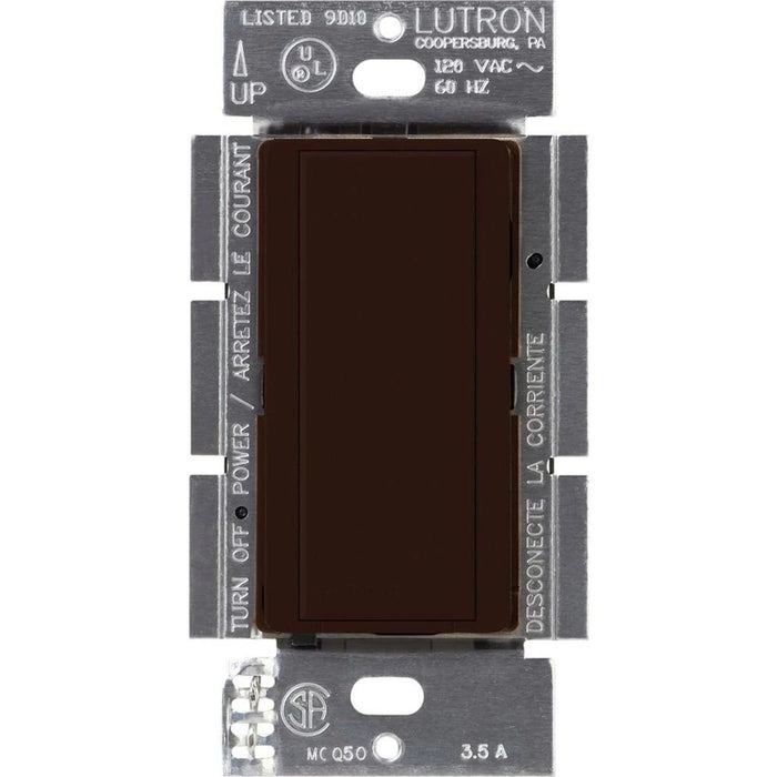 Maestro Companion switch for multi-location use, 120V, Gloss finish in brown