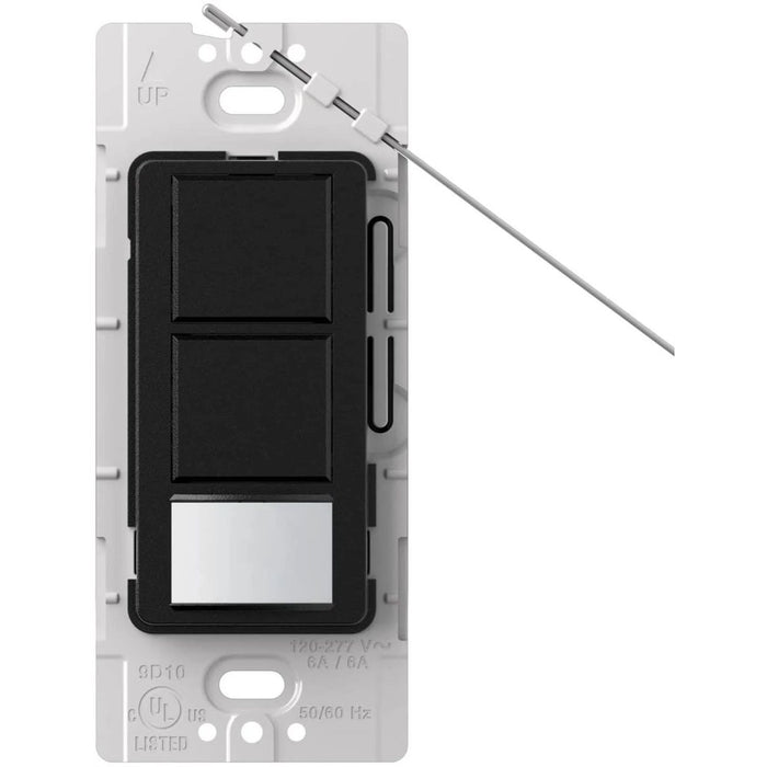 Lutron Maestro Dual Circuit Motion Sensor switch, 6-Amp, Single-Pole, Midnight