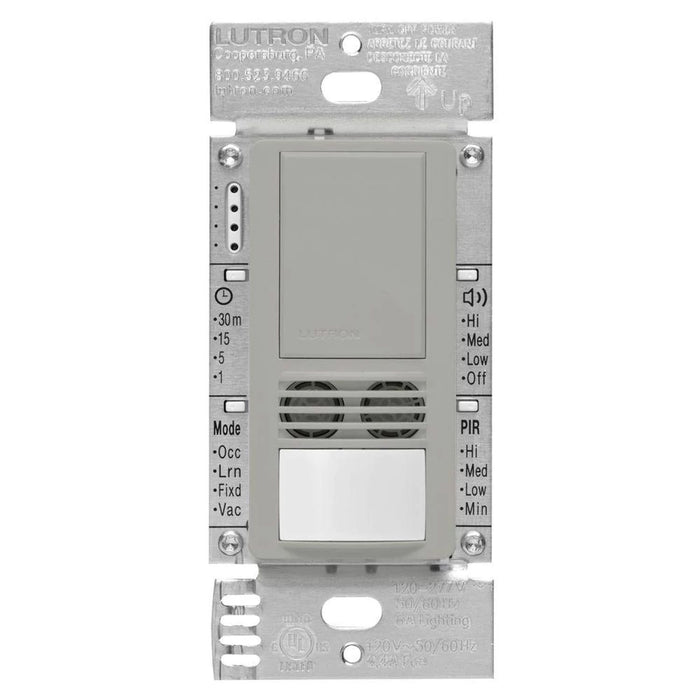 Lutron Maestro Dual-Tech Motion Sensor switch, 6-Amp, Single-Pole, Gray