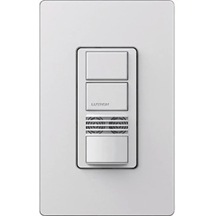 Maestro Dual Technology (Dual Tech), partial-on occupancy sensor switch, applies exclusive XCT Technology for minor and fine motion detection. Meets Title 24 requirements for multi-level lighting in palladium