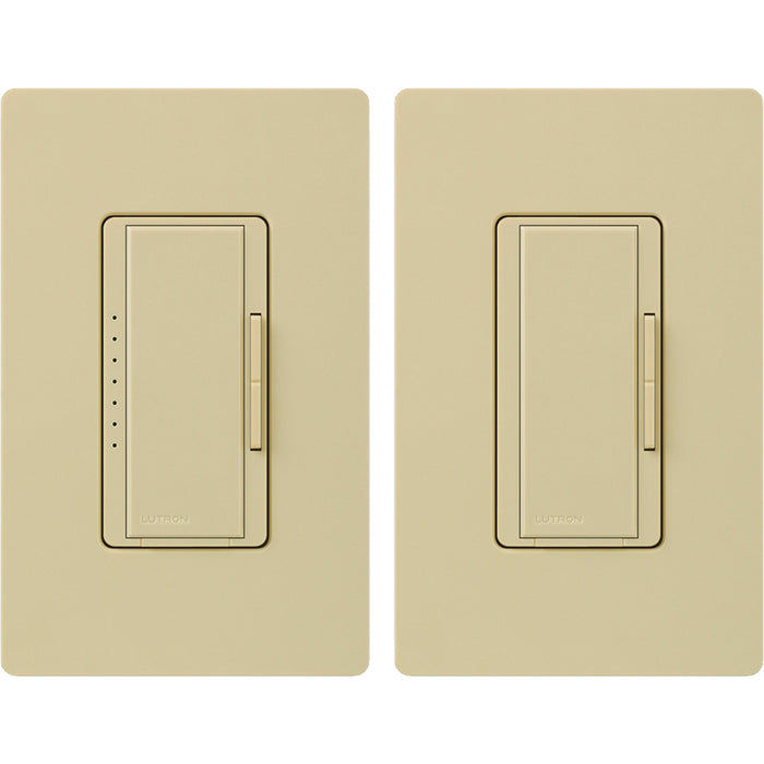 Lutron Maestro LED+ Dimmer Kit - Includes Companion Dimmer | MACL-153MRHW-XXC