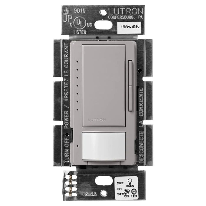 Maestro occupancy LED+ passive infrared occupancy/vacancy sensor that automatically control the lights in an area in gray