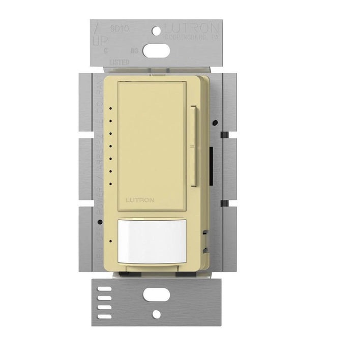 Maestro LED+ passive infrared vacancy sensor that automatically control the lights in an area in ivory