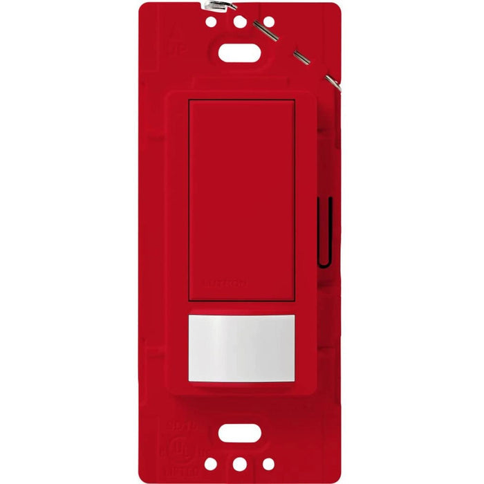 Lutron Maestro Motion Sensor Switch, No Neutral Required, 150W LED, Single Pole, Hot