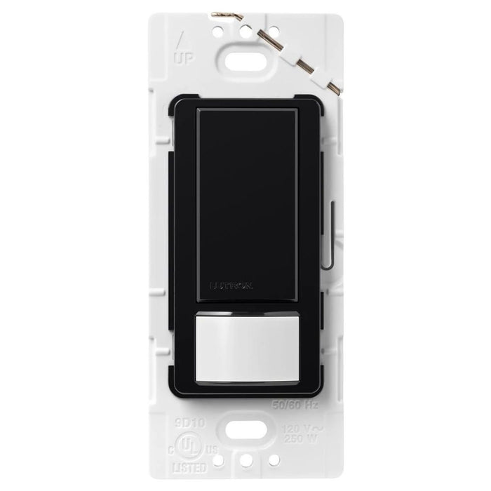 Lutron Maestro 5 Amp Single-Pole or Multi-Location Motion Sensor Switch, Black
