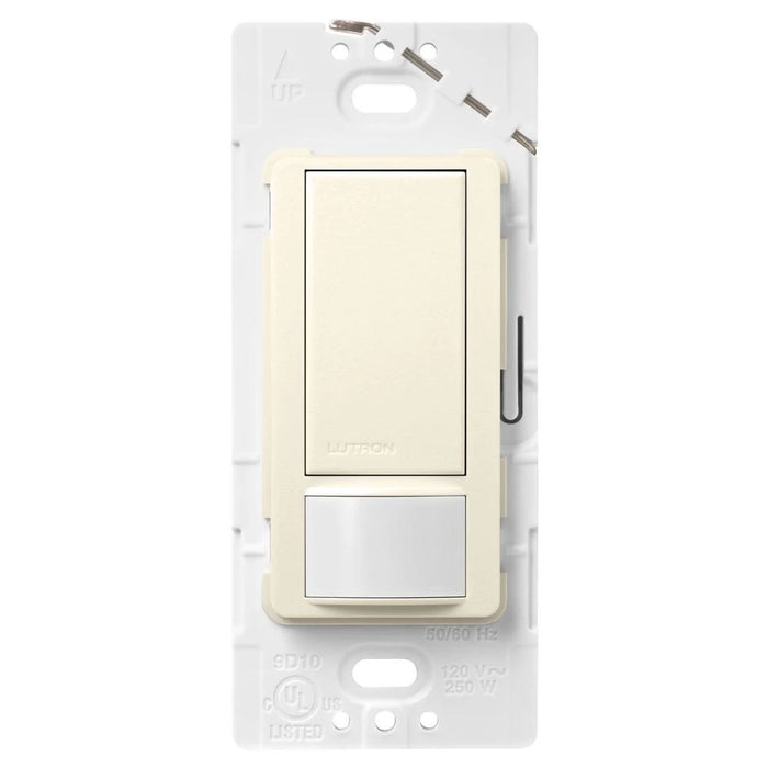 Lutron Maestro 5 Amp Single-Pole or Multi-Location Motion Sensor Switch, Biscuit
