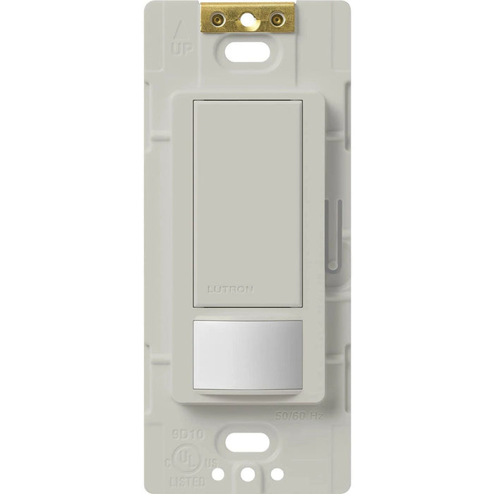 Lutron Vacancy-Only Motion Sensor Switch, 2A, Single-Pole, No Neutral Required, Palladium