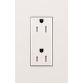 Lutron New Architectural 15A Tamper-Resistant Duplex Receptacle | LTR-15-TR