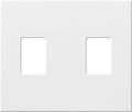 Lutron Nova T 1-Gang Wall Plate Fits 1 Small Vareo or GRAFIK Eye Control - No Fins Broken (NFB) | NT-K-NFB