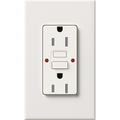 Lutron Nova T 15A Self-Testing GFCI Receptacle 120V Architectural Matte | NTR-15-GFST