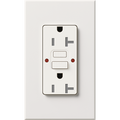 Lutron Nova T 20A Self-Testing GFCI Receptacle - Tamper-Resistant | NTR-20-GFST