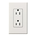 Lutron Nova T Duplex 15A Receptacle 125V- Architectural Matte Finish | NTR-15