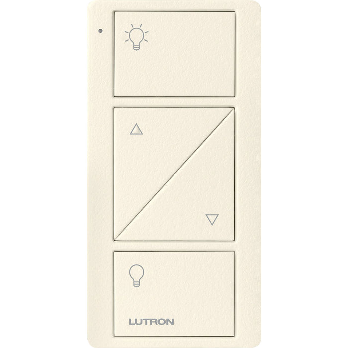 Lutron 2-Button with Raise/Lower, Pico Smart Remote, with Light Icons - Biscuit