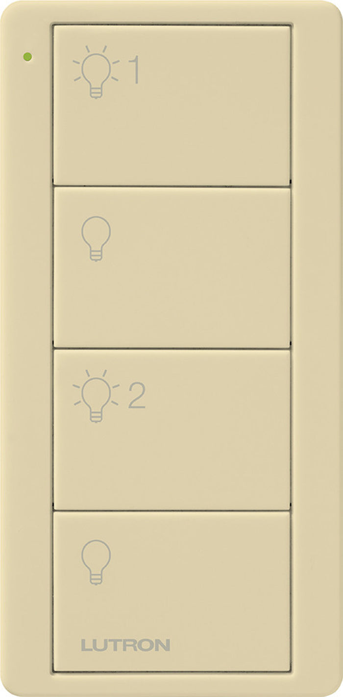 Lutron Pico 4 Button (2 Group Control, Light Icon) | PJ2-4B-GXX-L21