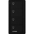 Pico Wireless Control, 4-button, 434 MHz, scene control of lights, standard engraving, in midnight
