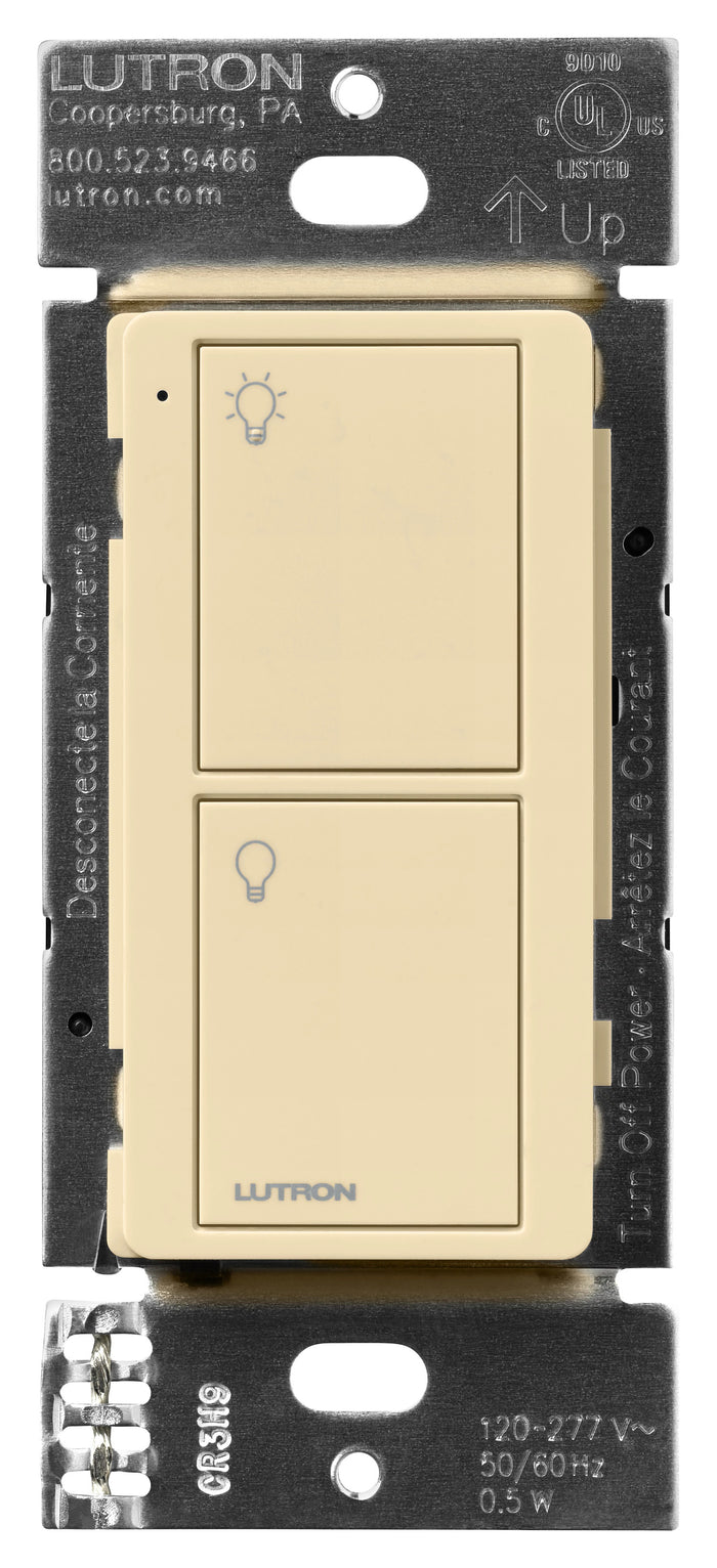 Lutron Pico Line-Powered Wireless Control, 2-Button, 120-277V | PJL-2B-XX-L01
