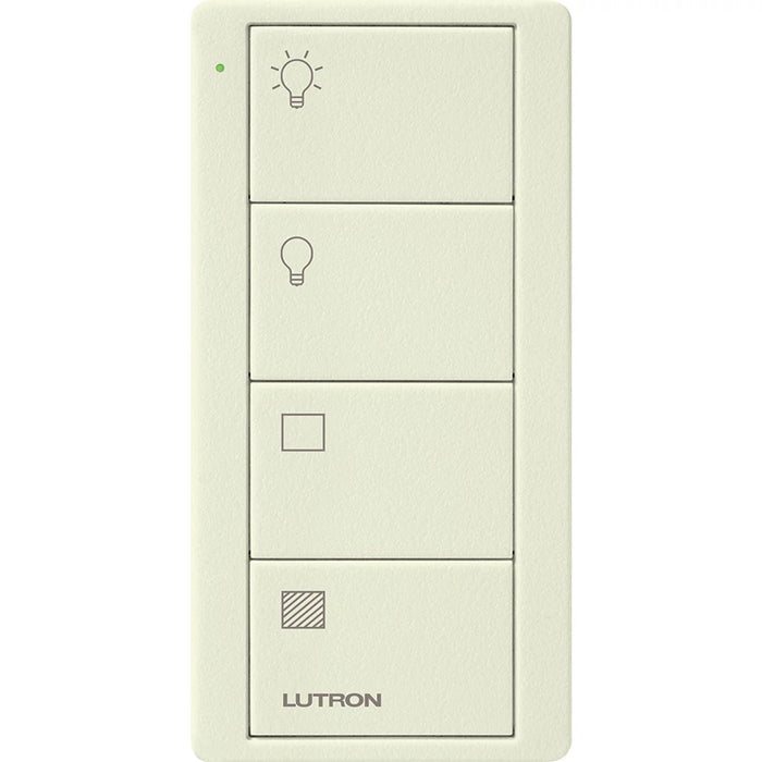 Lutron Pico Smart Remote, 4-Button 2-Group Control (Light and Shade Icons) | PJ2-4B-XX-S21