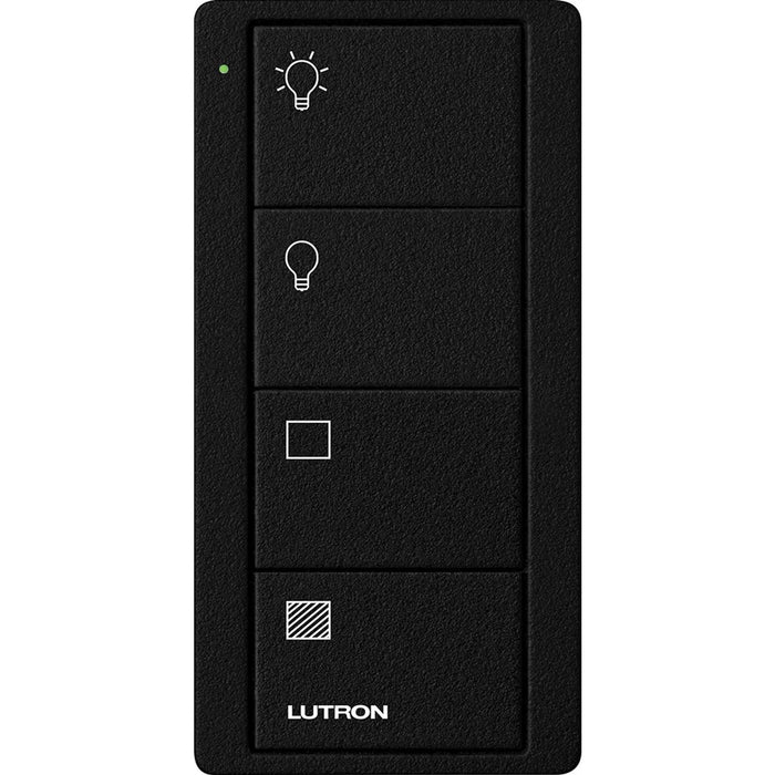 Lutron Pico Smart Remote, 4-Button 2-Group Control (Light and Shade Icons) | PJ2-4B-XX-S21