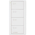 Product Display Visual of the SKU: PJ2-4B-GWH-L41 for Marketing of theLutron Pico Smart Remote, 4-Button 4-Group Toggle (Light Icons) | PJ2-4B-XX-L41