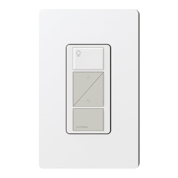 Lutron Pico Wired Control, 2-Button with Raise/Lower, 20V (Light Icons) | PX-2BRL-XX-I01