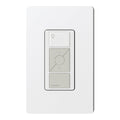 Lutron Pico Wired Control, 3-Button with Raise/Lower, 20V (Light Icons) | PX-3BRL-XX-I01