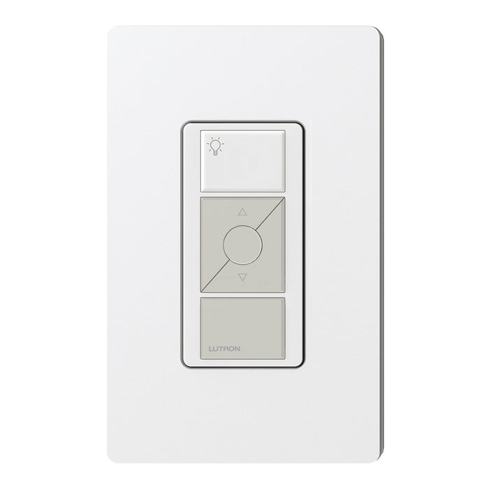 Lutron Pico Wired Control, 3-Button with Raise/Lower, 20V (Light Icons) | PX-3BRL-XX-I01