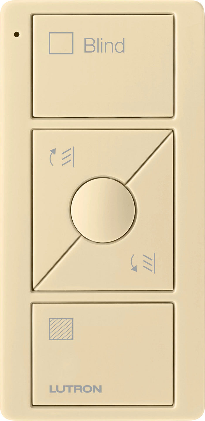 Lutron Pico Wireless Control 3-button with Raise/Lower, for Shades (Icon + Blind Text) | PJ2-3BRL-GXX-S05
