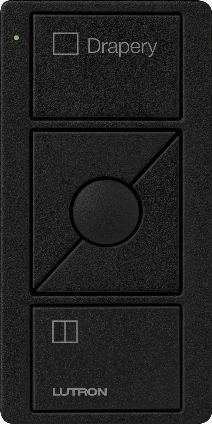 Lutron Pico Wireless Control 3-button with Raise/Lower, for Shades (Icon + Drapery Text) | PJ2-3BRL-GXX-S07