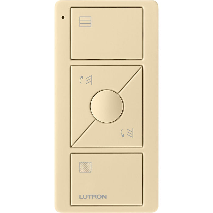 Lutron Pico Wireless Control 3-button with Raise/Lower, for Shades (Tilt Icon + Blind Text) | PJ2-3BRL-GXX-S10