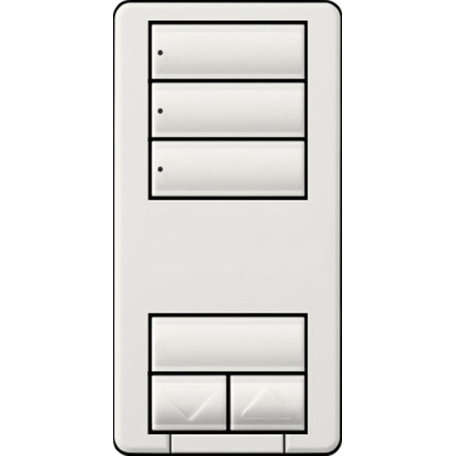 Lutron RA3 3-Button Favorite Scene with Raise/Lower | RRD-HN3S-XX