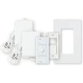 Lutron RadioRA 2 Starter Kit: (2) Plug-In Lamp Dimmers, Pico Remote, and Wall Plate | RR-2ZONE-L