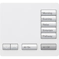 Lutron RadioRA 2 Tabletop Designer Keypad (5-button with raise/lower) | RR-T5RL-XX