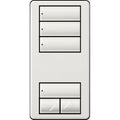 Lutron RadioRA 2 Wall-mount Designer Keypads (3 Scene with Raise/Lower Keypad) | RRD-W3S-XX