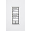 Lutron RadioRA 2 Wall-mount Designer Keypads (6 Button with Raise/Lower) | RRD-W6BRL-XX
