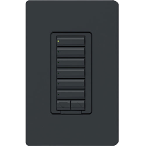 Lutron RadioRA 2 Wall-mount Designer Keypads (6 Button with Raise/Lower) | RRD-W6BRL-XX