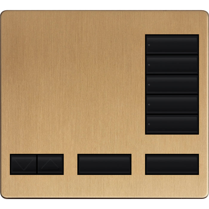 Lutron Replacement Faceplate for HomeWorks 5-Button Tabletop Keypad | LFK-T5RL