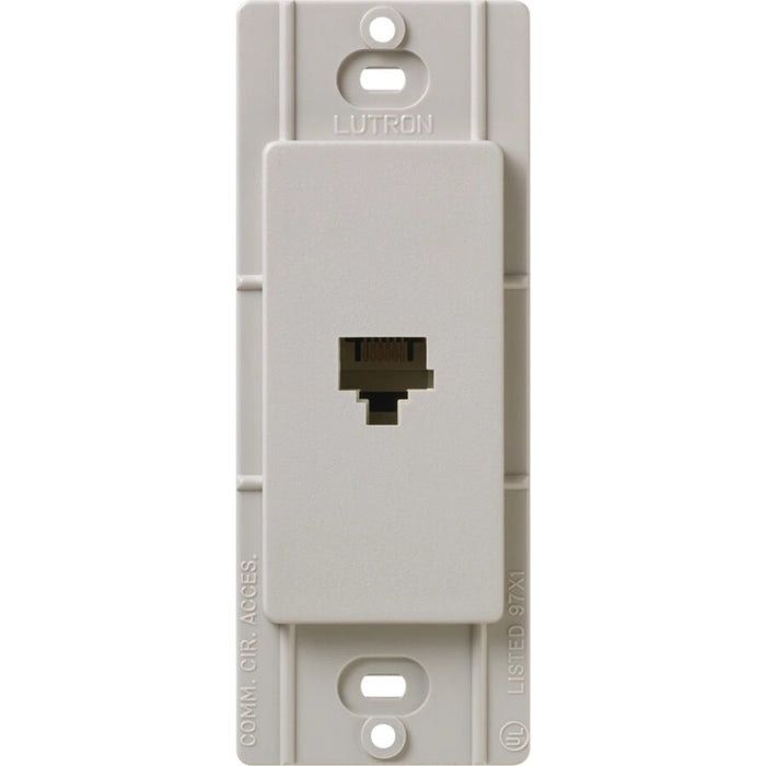 Lutron Single Telephon Jack - Satin Color | SC-PJ-XX