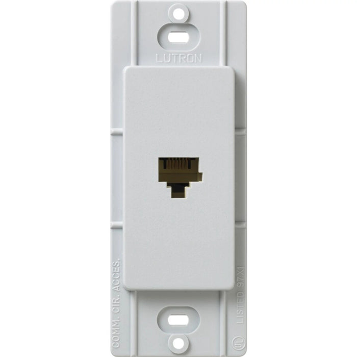 Lutron Single Telephon Jack - Satin Color | SC-PJ-XX