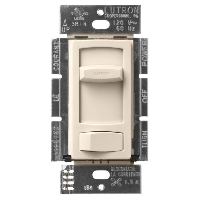 Lutron Skylark Contour Fan Control - Single Pole / 3-Way | CTFSQ-F