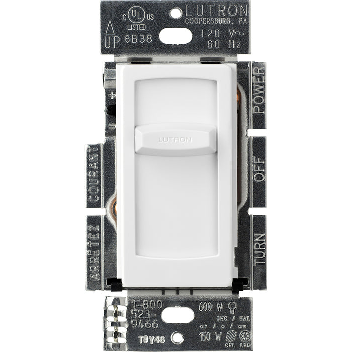 Lutron Skylark Contour Slide-to-Off LED+ Dimmer 150W LED - Single-Pole | CT-150