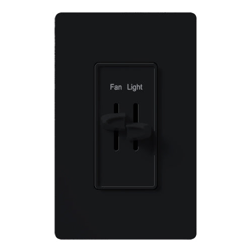 Lutron Skylark Dual Variable Fan/Light Control - 2.5A Fan & 300W Inc/Hal | S2-LFSQ