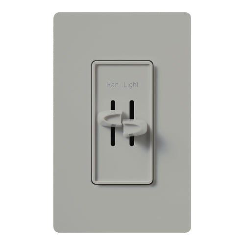 Lutron Skylark Dual Variable Fan/Light Control - 2.5A Fan & 300W Inc/Hal | S2-LFSQ
