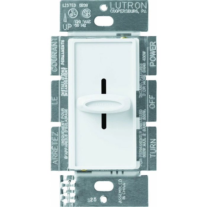 Lutron Skylark Variable Fan Speed Control 5A Single-Pole Slide-to-Off | SFS-5E