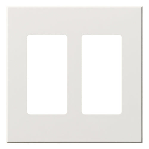 Lutron Vareo 2-Gang Architectural Wall Plate For 2 Accessories | VWP-2R