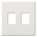 Lutron Vareo 2-Gang Architectural Wall Plate For Nova T Dimmers and Switches | VWP-2