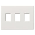 Lutron Vareo 3-Gang Architectural Wall Plate | For 3 Dimmers or Switches | VWP-3